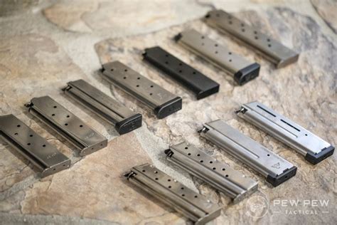 Best 1911 Magazines: .45 ACP and 9mm .